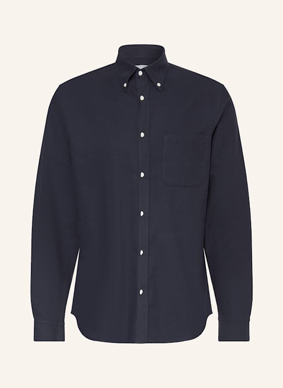 TIGER OF SWEDEN Flanellhemd BJORN Comfort Fit DUNKELBLAU