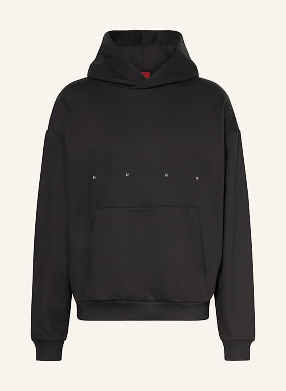 HUGO Hoodie DABILANO SCHWARZ/ SILBER/ HELLBRAUN