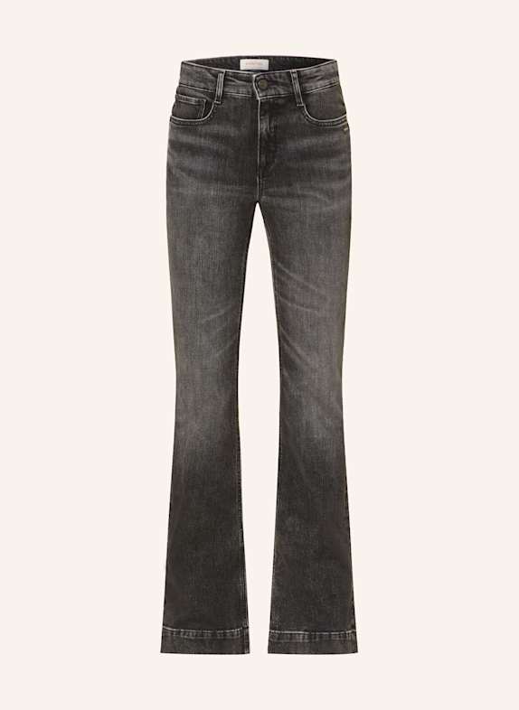 GANG Salty Crew Men's High Tail Fleece Hoodie Gunmetal Heather 7294 washed anthra