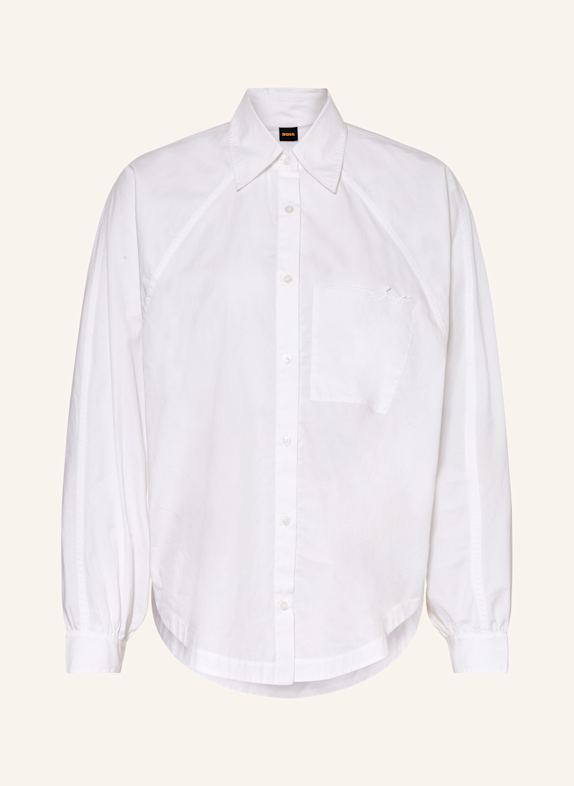 BOSS Hemdbluse BELSKA WEISS