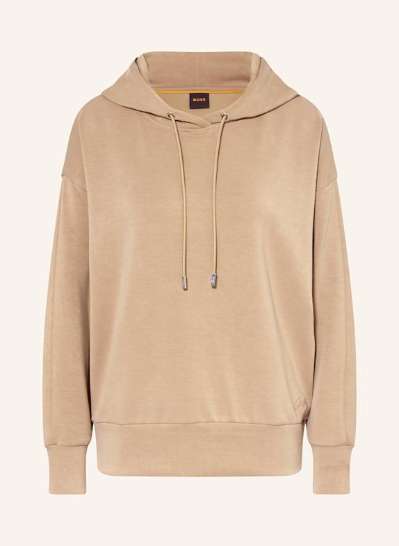 BOSS Hoodie EFELPA CAMEL