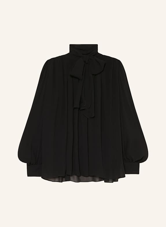 MARELLA Bluse mit Schluppe SCHWARZ