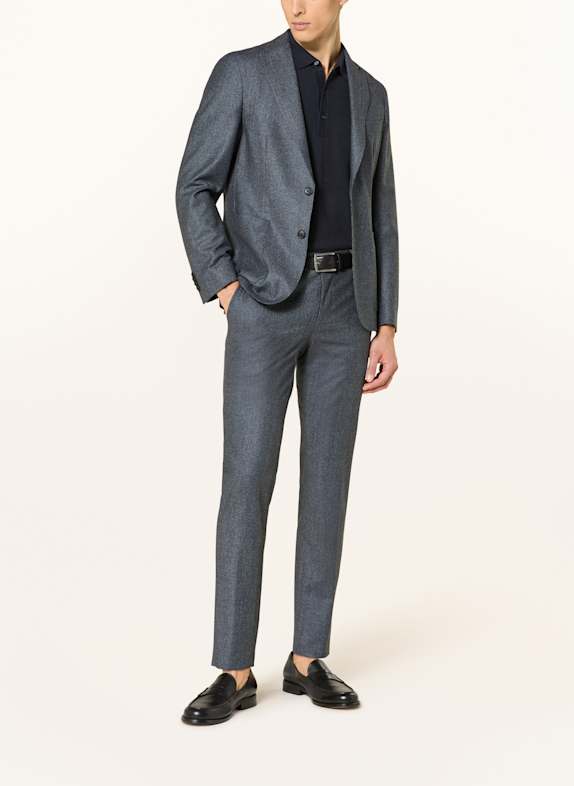 BOSS Anzughose GENIUS Slim Fit 473 OPEN BLUE