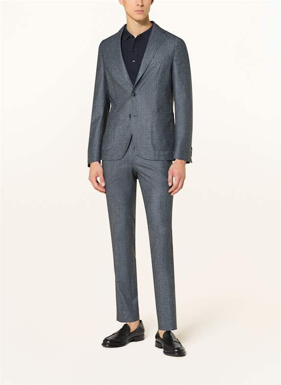 BOSS Anzugsakko HANRY Slim Fit 473 OPEN BLUE