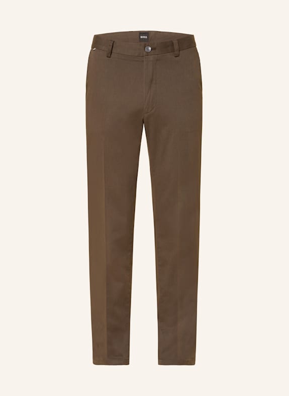 BOSS Chino KANE Modern Regular Fit DUNKELGRÜN