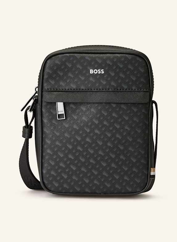 BOSS Saffiano-Umhängetasche ZAIR SCHWARZ