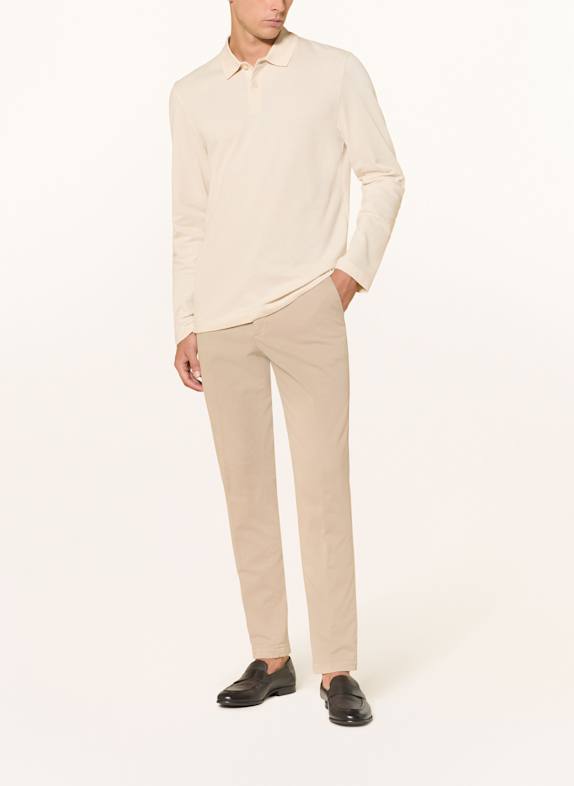 BOSS Jersey-Poloshirt PITTMAN ECRU