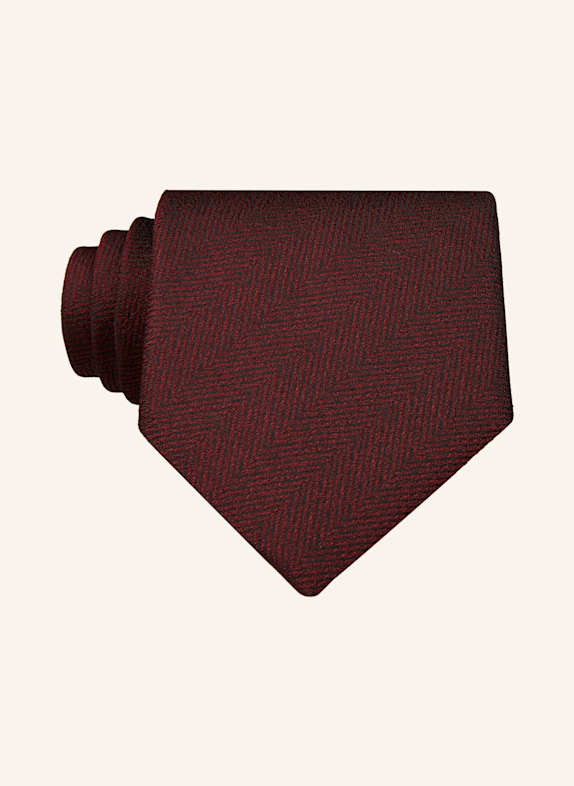 BOSS Krawatte H-TIE DUNKELROT