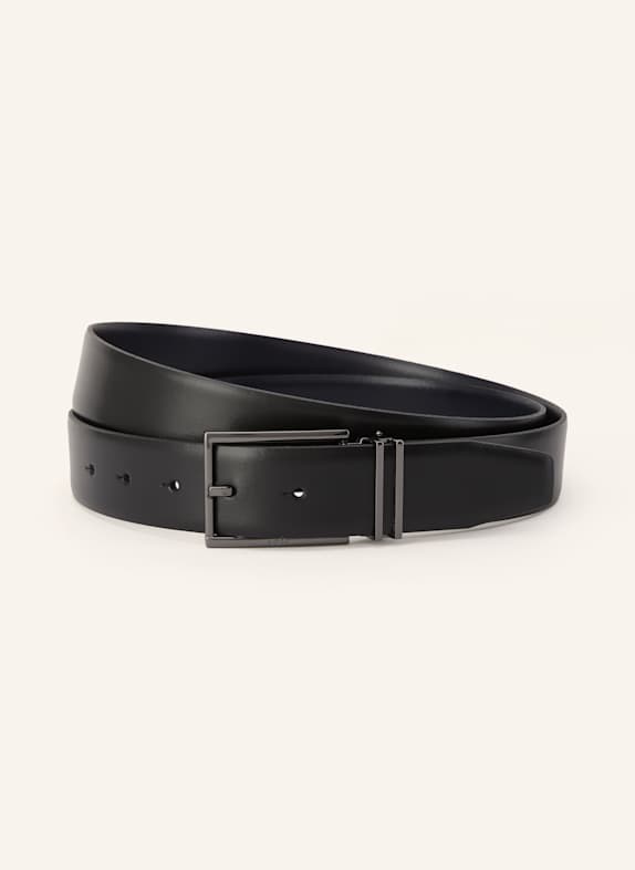 BOSS Ledergürtel GOMERO SCHWARZ