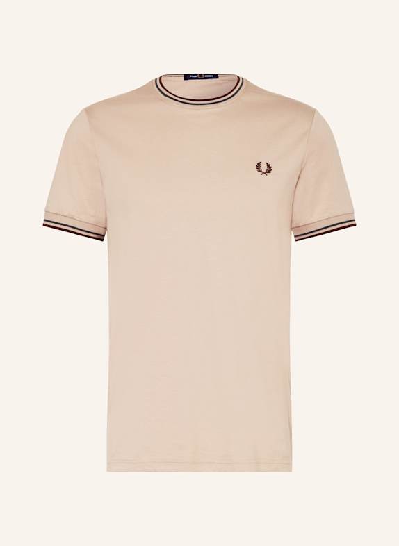 FRED PERRY T-Shirt BEIGE