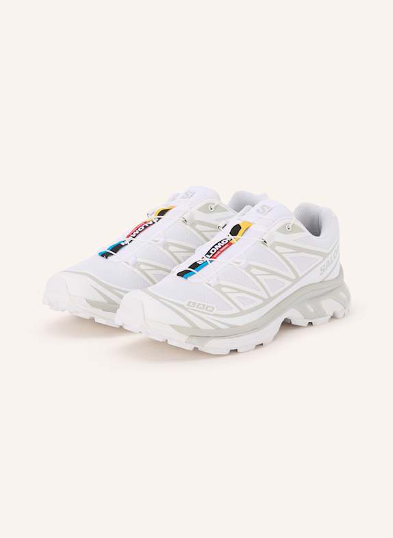 SALOMON Sneaker XT-6 WEISS/ HELLGRAU