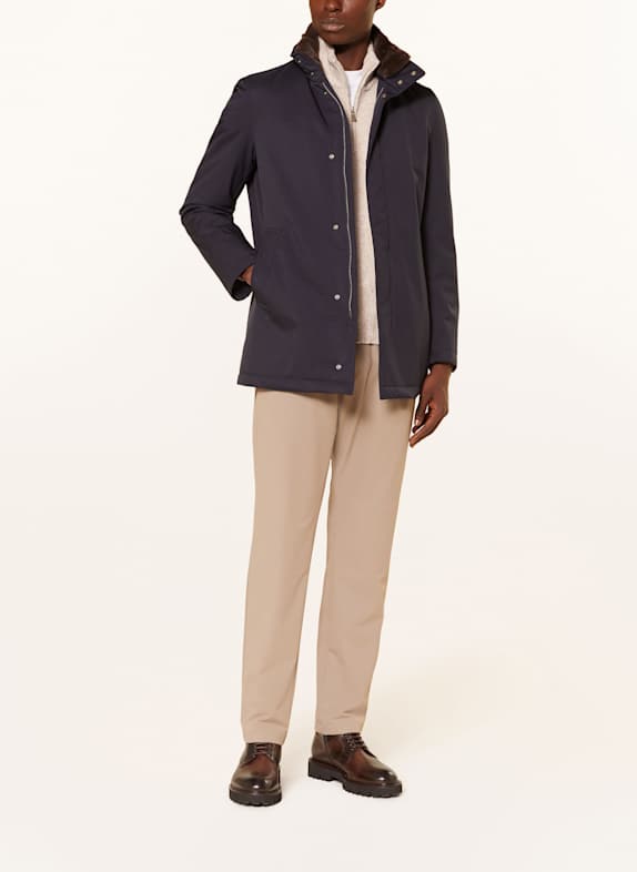 HERNO Coat DARK BLUE