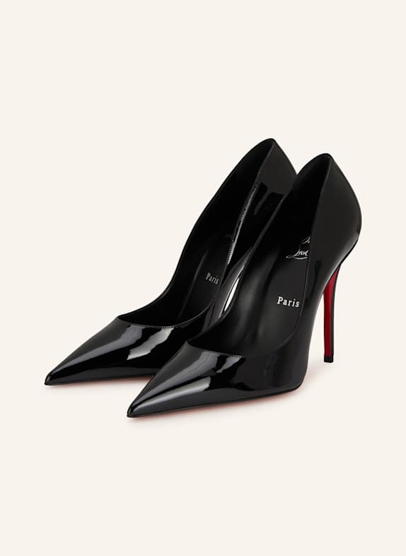 Christian Louboutin Czółenka lakierowane MISS Z 100 CZARNY