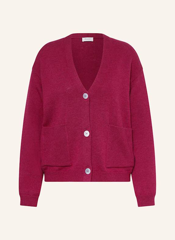 MAERZ MUENCHEN Strickjacke DUNKELROT