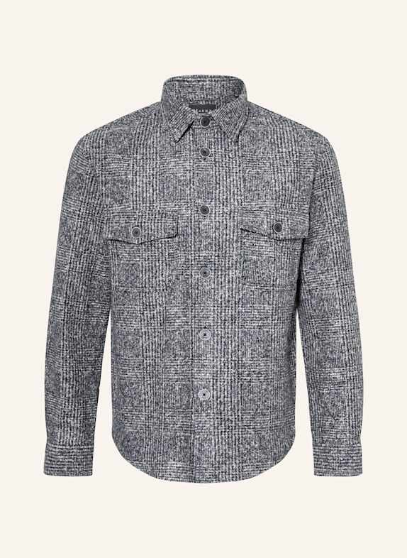 MAERZ MUENCHEN Overshirt DUNKELBLAU / WEISS