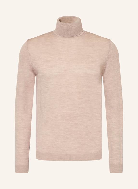 ROY ROBSON Rollkragenpullover BEIGE
