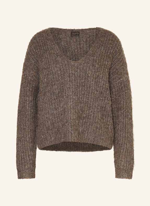 Herrlicher Pullover LINI BRAUN