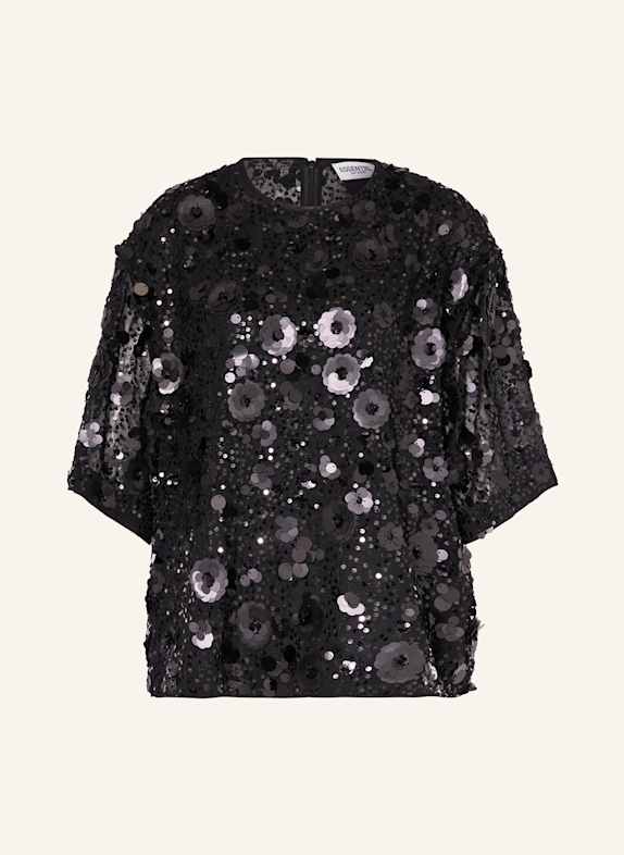 ESSENTIEL ANTWERP Blusenshirt ISPARKLE SCHWARZ