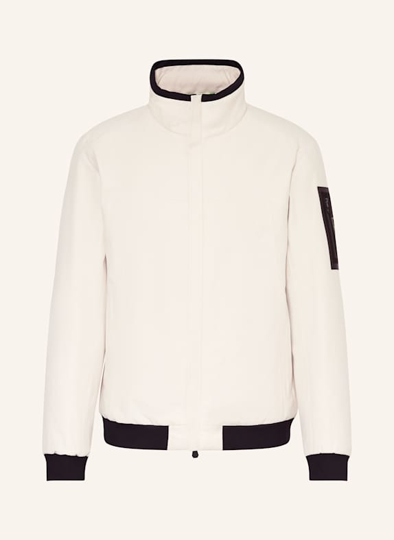BOSS OW_HEXATECH outdoor jacket ECRU/ BLACK