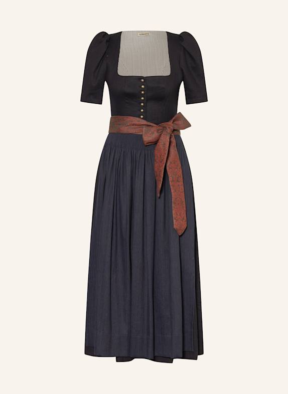 Gottseidank Dirndl HANNI BLACK/ DARK BLUE