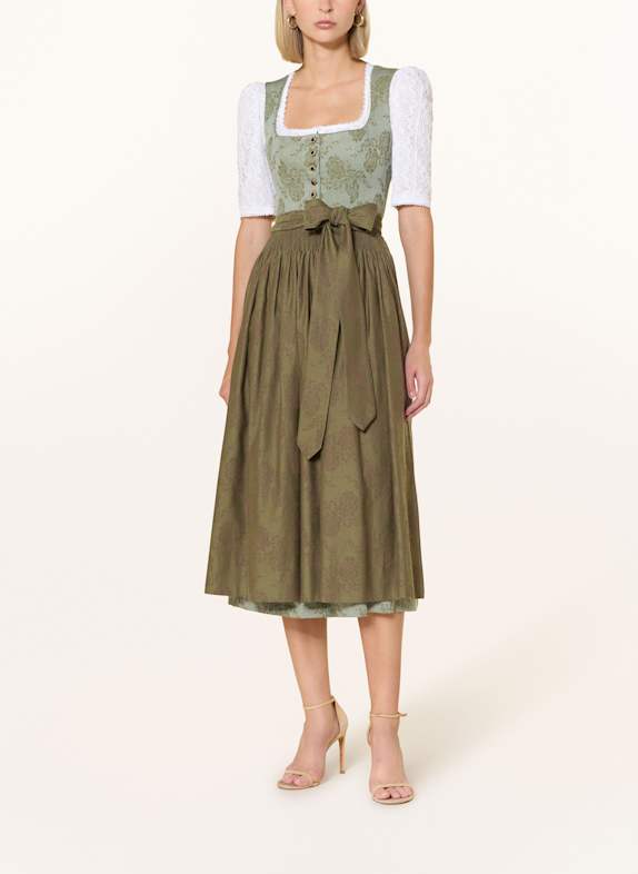 Gottseidank Dirndl BABETT LICHTGROEN / GROEN