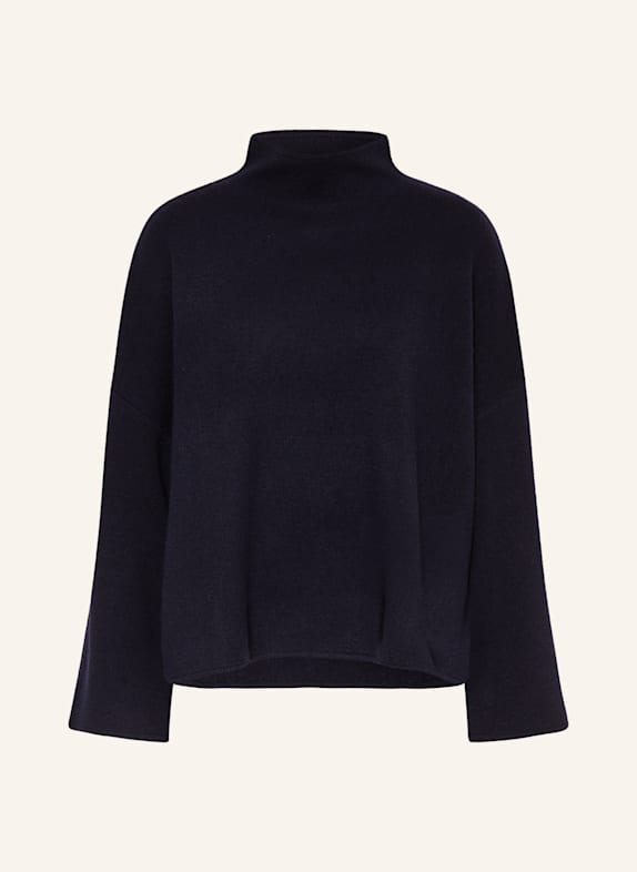 ALLUDE Pullover mit Cashmere DUNKELBLAU