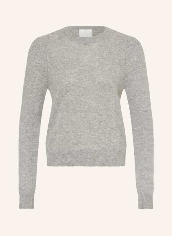 ALLUDE Cashmere-Pullover GRAU