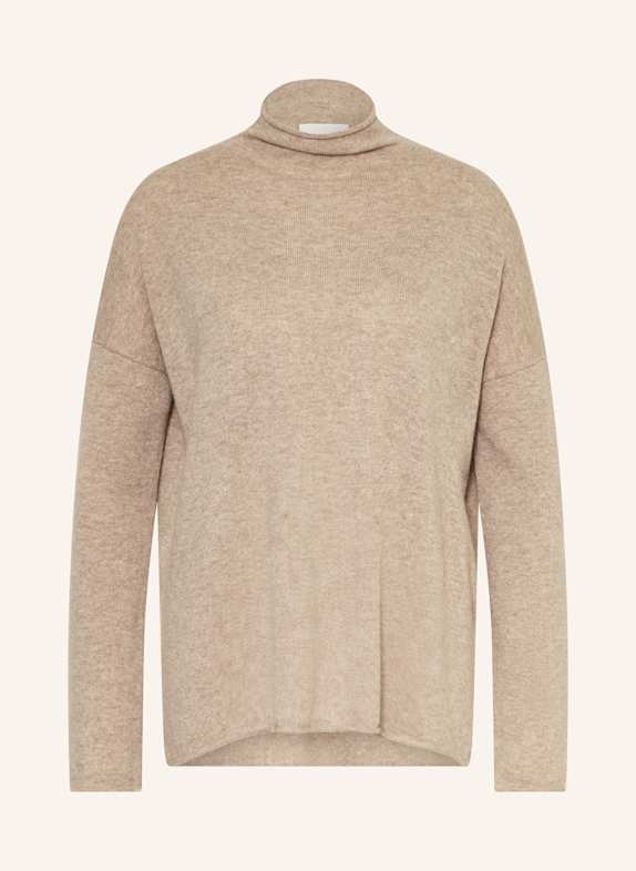 ALLUDE Cashmere-Pullover TAUPE