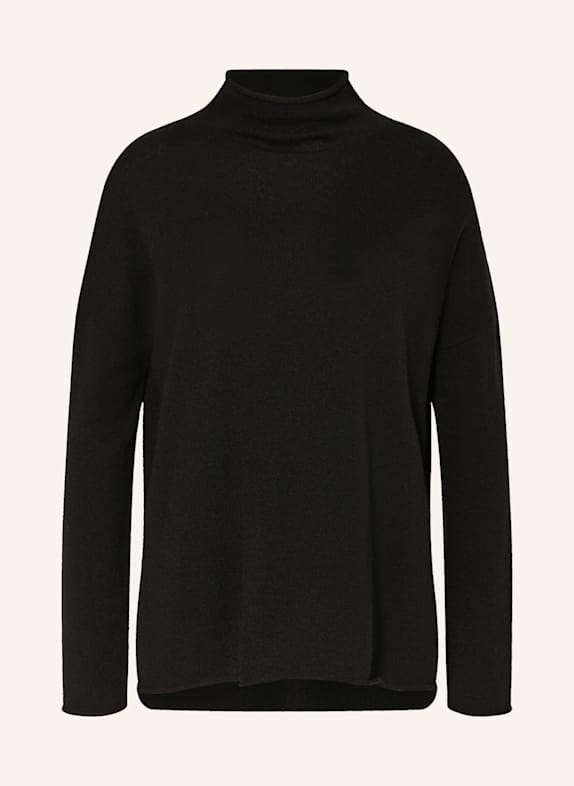 ALLUDE Cashmere-Pullover SCHWARZ