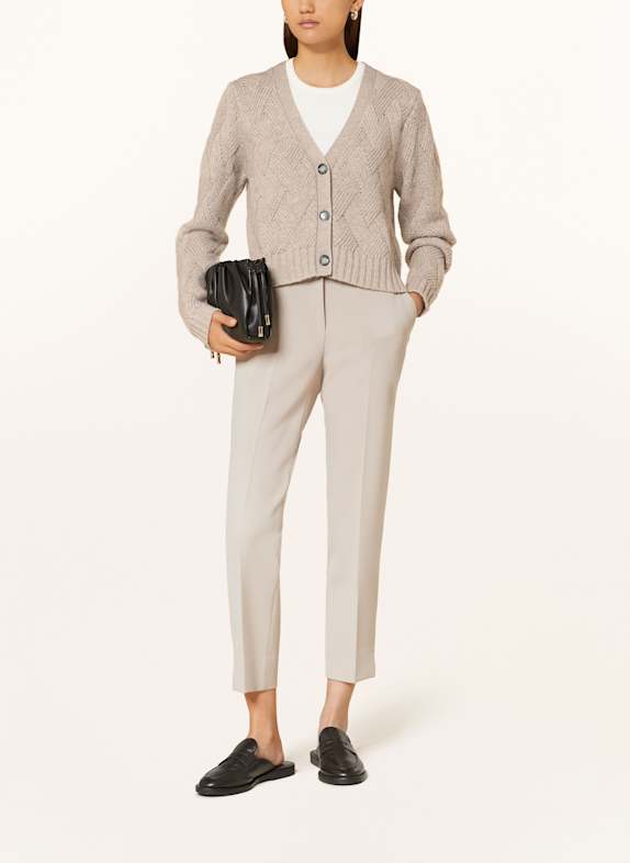 ALLUDE Cardigan cu cașmir MARO DESCHIS