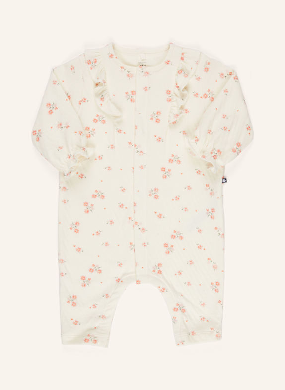 PETIT BATEAU Dupačky s volánky REŽNÁ / SVĚTLE ČERVENÁ