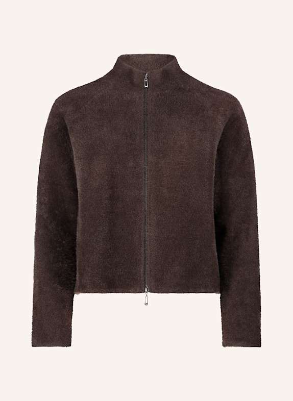 Betty Barclay Kunstfell-Overjacket DUNKELBRAUN