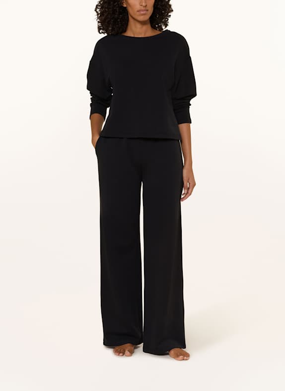 darling harbour Lounge-Sweatshirt BLACK