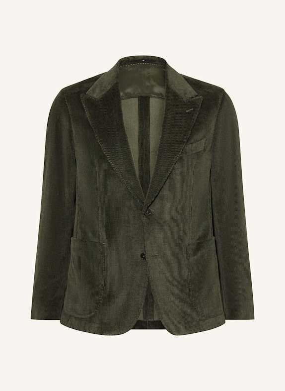 DRESSLER Anzugsakko SIENA-HL Regular Fit aus Cord 067 GRÜN