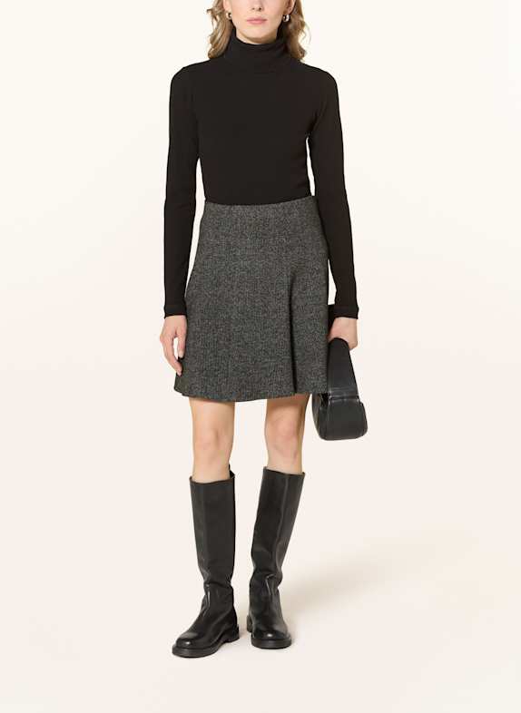 CARTOON Jersey rok ZWART / DONKERGRIJS