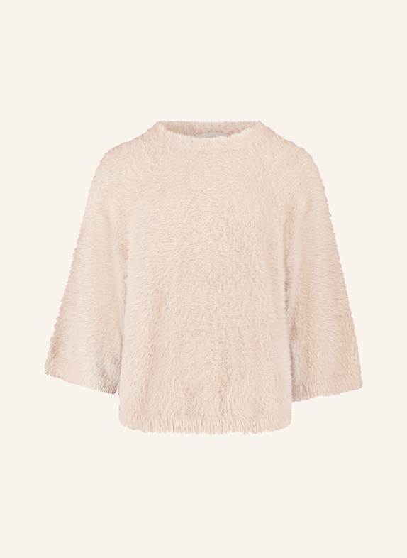 CARTOON Sweater with 3/4 sleeves LIGHT BROWN