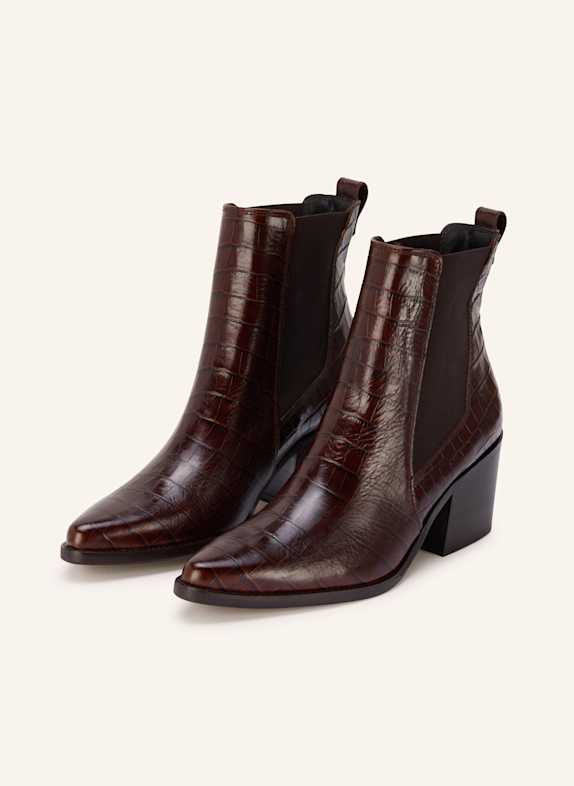 paul green Chelsea boots DARK BROWN
