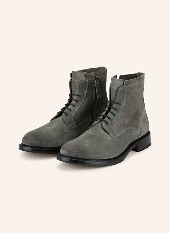 Cordwainer Lace-up boots GRAY