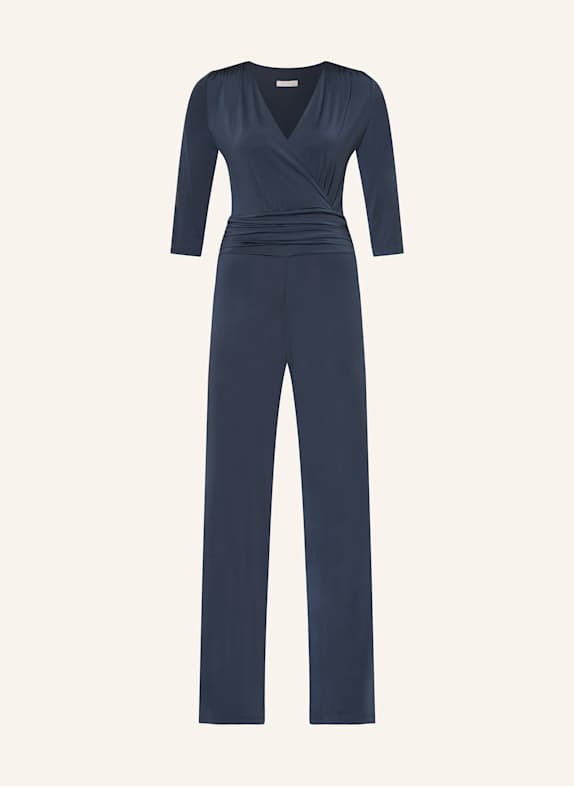 marivie Jersey-Jumpsuit JUMP GREAT! mit 3/4-Arm DUNKELBLAU