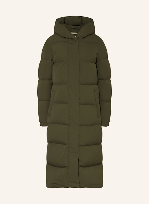 WOOLRICH Daunenmantel OLIV