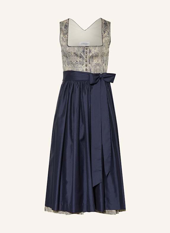 Grasegger Dirndl BRIANNA BLAU / CREME