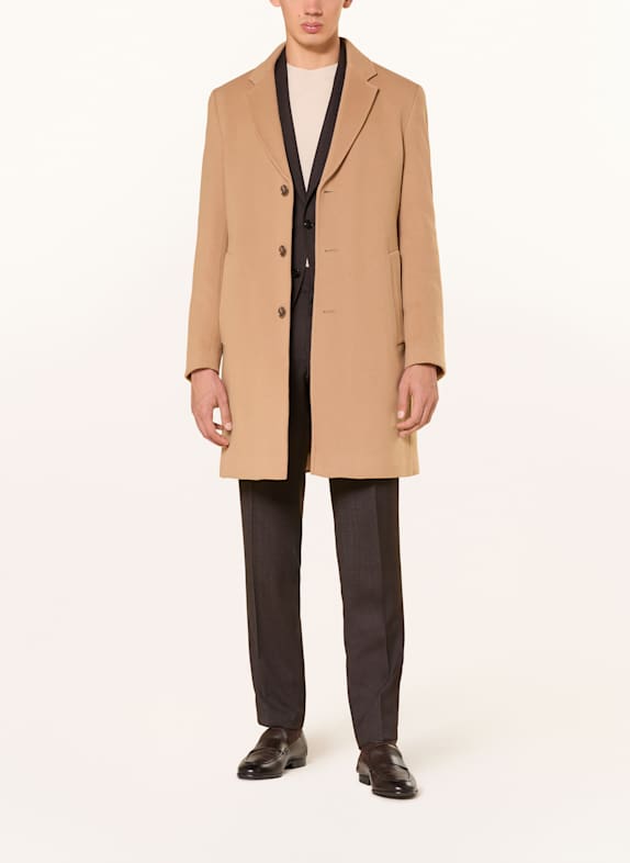 BOSS Wollmantel HYDE BEIGE