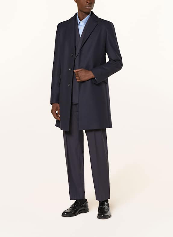 HUGO Wollmantel MIGOR DUNKELBLAU