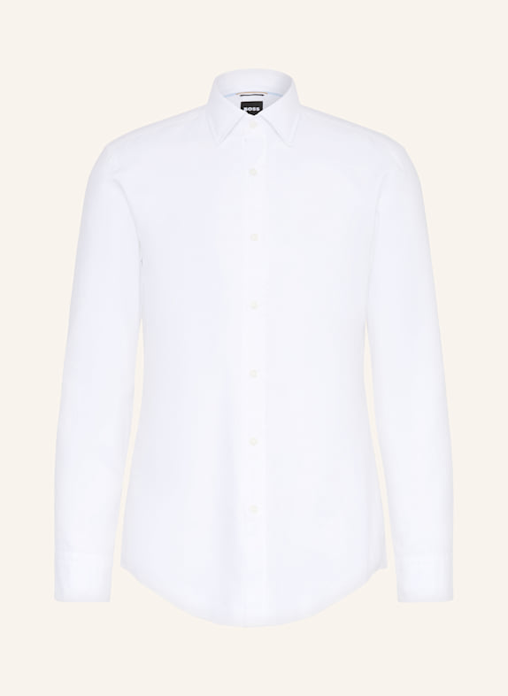 BOSS Hemd HANK Slim Fit WEISS