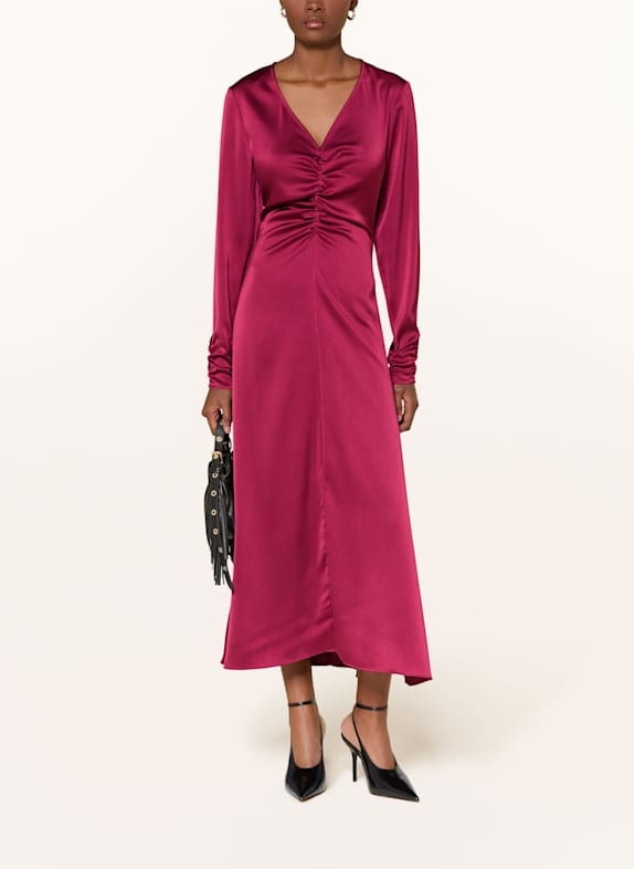 MRS & HUGS robe ROUGE FONCÉ