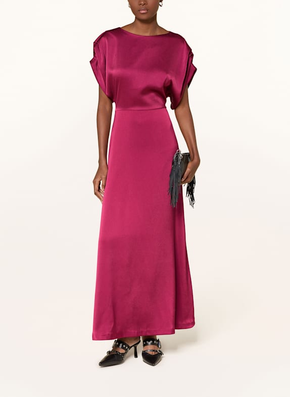 MRS & HUGS robe ROUGE FONCÉ