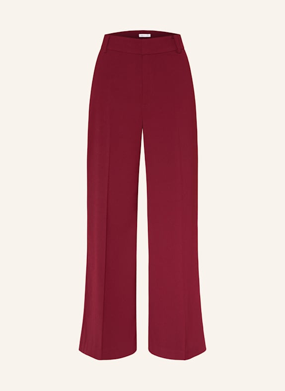 MRS & HUGS Marlene-broek DONKERROOD