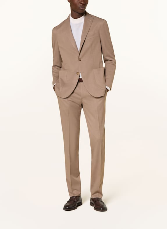 BOGLIOLI Marynarka garniturowa extra slim fit 0270 BEIGE