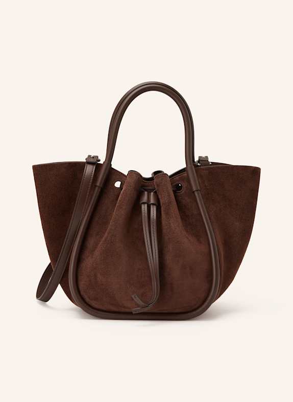 Proenza Schouler Shopper RUCHED SMALL DUNKELBRAUN
