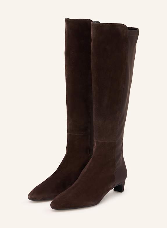 Pretty Ballerinas CROSTINA boots DARK BROWN
